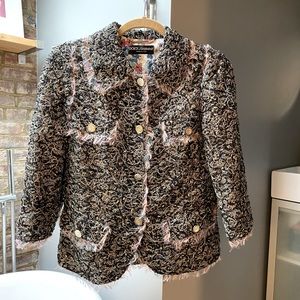 Dolce & Gabbana made in Italy. Floral silk lining. Light weight.